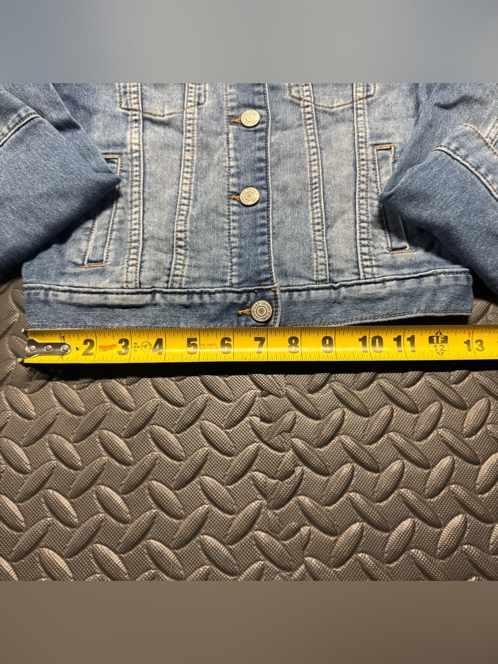 GAP Denim kids Medium Wash Jean Jacket Size Medium Regular - Picture 8 of 12